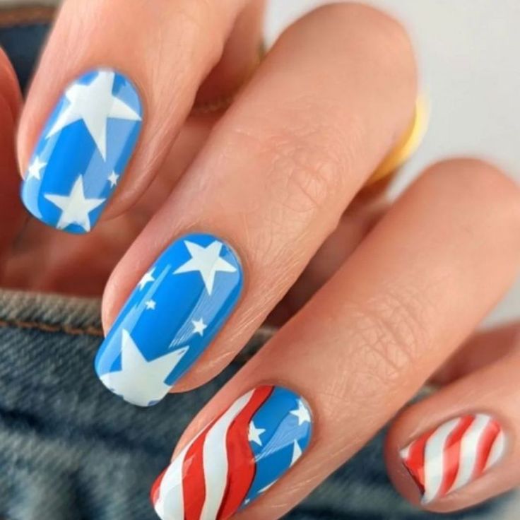 4Th Of July Nails Designs